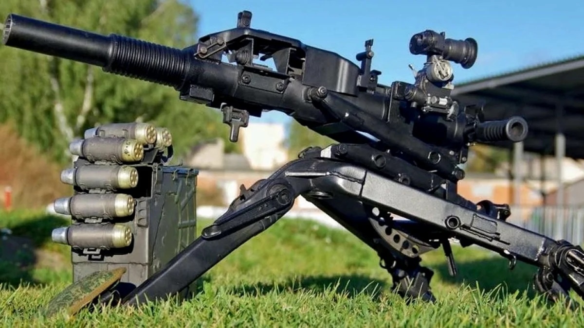 Koncern Rostech poinformował o zakończeniu badań kwalifikacyjnych 40-mm granatnika maszynowego AGS-40 Bałkan. / Zdjęcie: Rostech