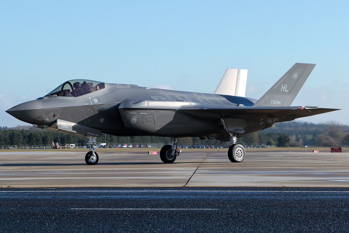48. Skrzydło Myśliwskie USAF wybrało nazwę dla reaktywowanej 495. Eskadry w brytyjskiej bazie RAF Lakenheath, która będzie wyposażona w samoloty F-35A Lightning II / Zdjęcie USAF
