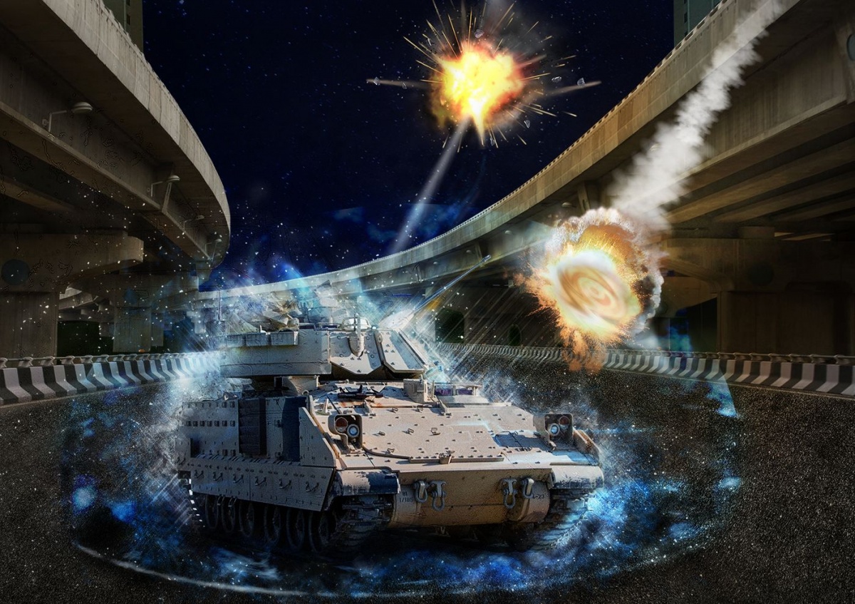 US Army wybrała spółkę Lockheed Martin jako głównego integratora modułowego systemu obrony aktywnej pojazdów opancerzonych w ramach programu MAPS (Modular Active Protection System) / Grafika: Lockheed Martin