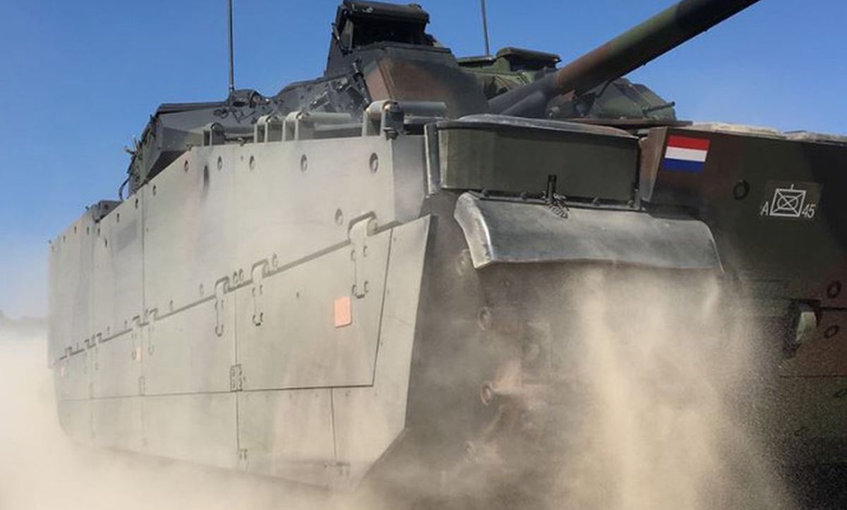 The installation of the Iron Fist system developed with Elbit will provide Dutch Army with a highly defensive tool to counter threats and deliver the required protection for the CV9035NL crews / Image: BAE Systems