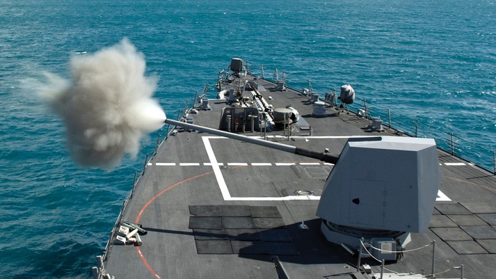 Another five Mk 45 naval gun systems in the Mod 4 configuration will be delivered to the US Navy by the end of 2023 / Image: BAE Systems 