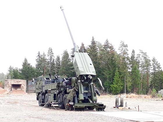 On 4th June the Czech MoD announced its intention to procure French-made 155-mm CAESAR self-propelled howitzers / Photo by: Danish MoD 