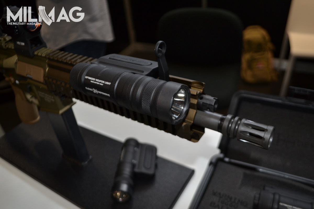 After the world premiere in January during SHOT Show 2019, Cloud Defensive OWL flashlight debuted at Enforce Tac in Nuremberg