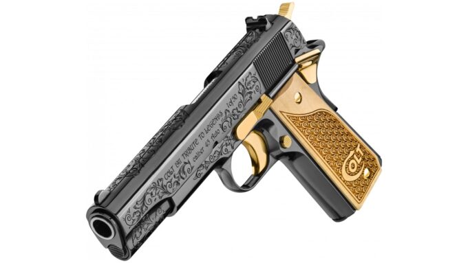 lewa strona pistoletu colt 1911 tribute to legends