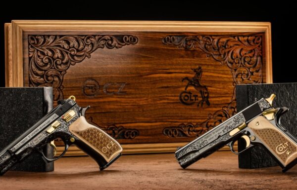 limitowana edycja tribute to legends pistoletów Colt 1911 i CZ 75