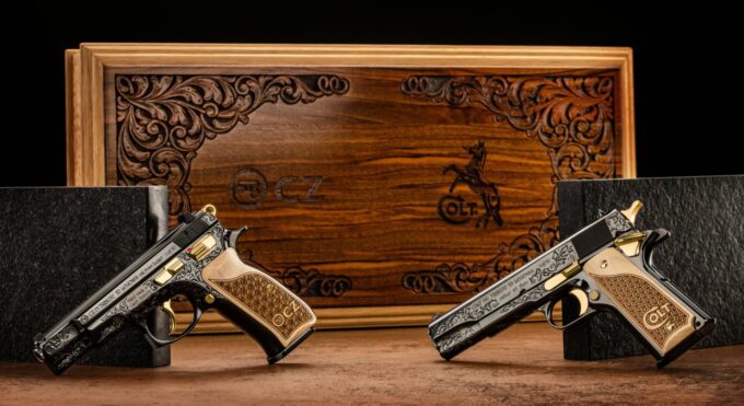 limitowana edycja tribute to legends pistoletów Colt 1911 i CZ 75