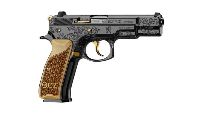 prawa strona pistoletu cz 75 tribute to legends