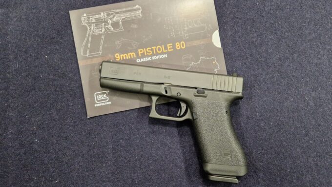 limitowana edycja pistoletu glock p80