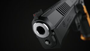 korona lufy i muszka w pistolecie pistolet cz ts 2 orange