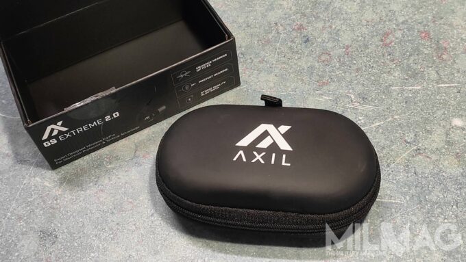 etui ochronników axil ghost stryke extreme 2.0