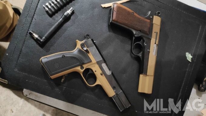 browning hi power i Girsan mc p35 po zamianie zamków