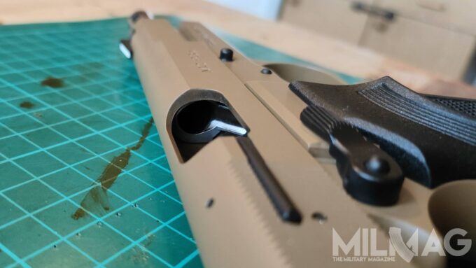 komora nabojowa pistoletu Girsan mc p35