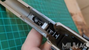 mechanizm spustowy w pistolecie Girsan mc p35