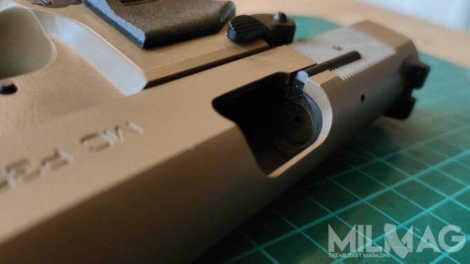 czoło zamka w pistolecie Girsan mc p35