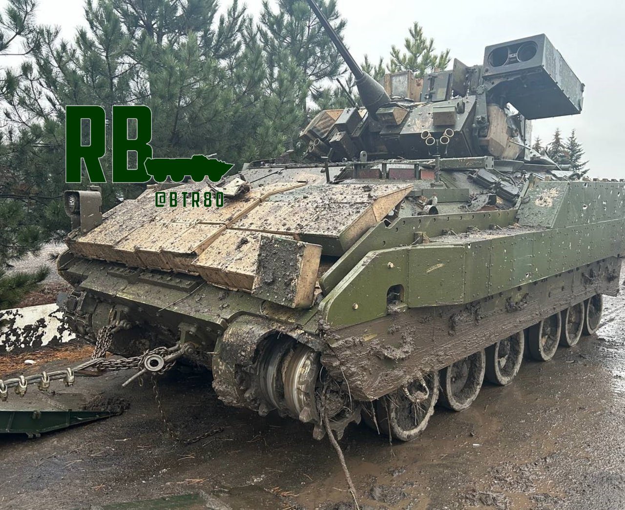 Rosjanie zdobyli ukraińskiego M2A2 Bradley ODS – MILMAG