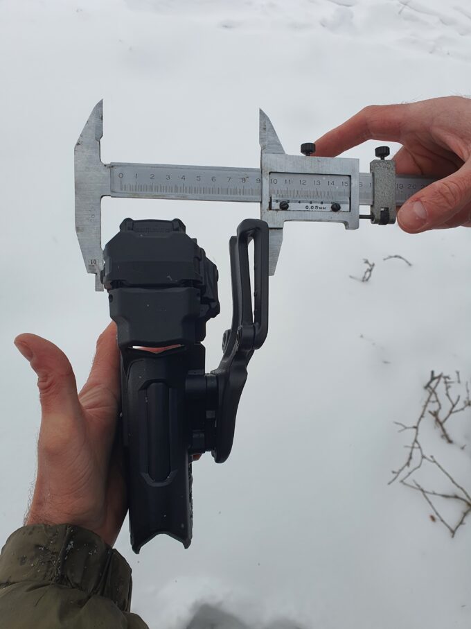 Prawie 10 cm szerokości, w zamian olbrzymia wygoda użytkowania