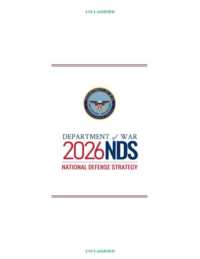 New U.S. National Defense Strategy: The Western Hemisphere First, China ...