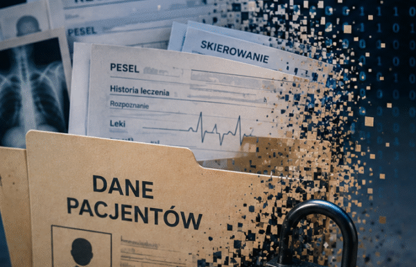 Dane medyczne pacjentów. Grafika poglądowa wygenerowana przez AI
